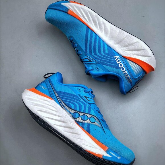 Saucony Triumph 22 Sports Jogging Shoes Blue main image 8